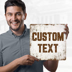 Custom Sign, Custom Street Sign, 11 Font Colors, 13 Font Styles, 4 Hole Options - Image 2