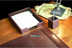Dacasso Bonded Set Luxury Leather Desk Pad & Desk Organization Essentials - Image 4
