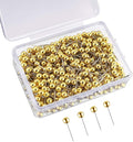 WILLBOND 500 Pack Map Push Pins Map Tacks Small Round Head Push Pins Thumb Tacks by Willbond+Technology+Limited