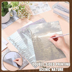 TaoBary 160 Pcs Stationery Paper Set 50 Double Sided Stationery Papers - Image 6