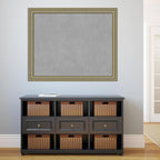 Amanti Art Silver Framed Magnetic Board 37x45 X-Large Vision Board - Image 4
