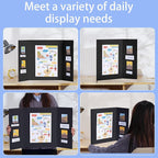 AKONEGE 6Pcs Medium Trifold Poster Board, Presentations, Science Fair, Photo - Image 4