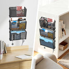 SUPEASY 6 Single Mail Organizer Wall Mounted, Wall File Organizer, Hanging File - Image 2