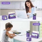 EasyPAG Desk Organizers and Accessories 3 Pieces Office Organizer Set - Image 8