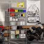 Regal Altair 14" Deep x 42" Wide x 74" Height Wire Shelving Kit | 8-Tier | NSF - Image 6