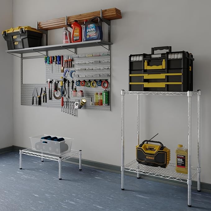 Regal Altair 14" Deep x 24" Wide x 34" Height Wire Shelving Kit | 2-Tier | NSF - Image 2
