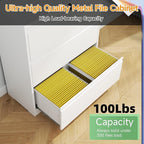 LONGLINK 3 Drawer Lateral File Cabinets - Image 5