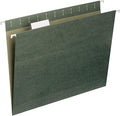 Smead Hanging File Folder, 1/5-Cut Adjustable Tab, Letter Size, Standard Green by SMEAD