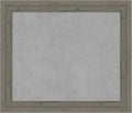 Amanti Art Grey Framed Magnetic Board 25x29 Medium Vision Board by AmantiArt