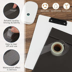 Zonon 500 Pcs Clear Labels Label Protector Clear Stickers Wafer Seals - Image 4