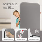 DECOLAB Standing Wall Room Dividers, Portable Partition - Image 4