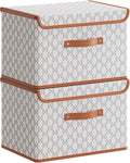 Tuza 2 Pack Fabric Storage Bins by TidySpaceSoftlyStyled