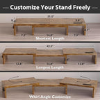 BONTEC Dual Monitor Stand Riser - Image 3