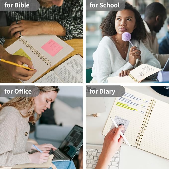 Spiral Notebook-5.75" x 8.125" College Ruled Journal - Image 8