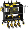 CFMASTER 4-Layer Wall-Mounted Power Tool Organizer Rack, Heavy Duty Adjustable by CFMASTER