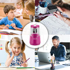 JARLINK Electric Pencil Sharpener, Heavy-Duty Helical Blade to Fast Sharpen - Image 8