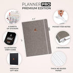 Clever Fox Planner Pro Premium – Luxurious Weekly & Monthly Planner - Image 2