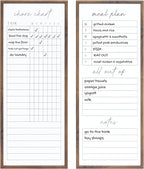 Sheffield Home Set of Two Family Planner Dry Erase Boards Featuring, Chore Chart by SheffieldHome
