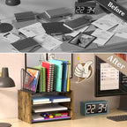 4-Tier Desk Organizer, Desk File Organizer - Image 4
