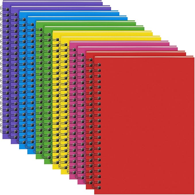 Yahenda Spiral Notebook College Ruled Journals Notebooks Lined 8.3 x 5.5 Inch by Yahenda