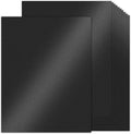 24 Sheets Black Shimmer Cardstock 8.5 x 11 Metallic Paper, Goefun 80lb Card by Goefun