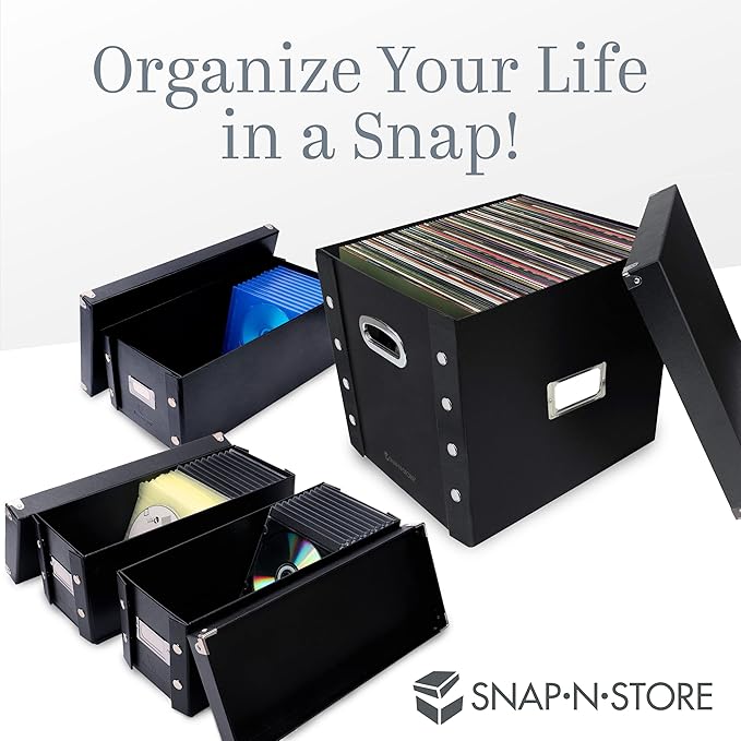 Snap-N-Store Index Card Holder Storage Box - Image 10