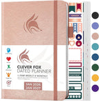 Clever Fox Dated Planner 2026-2027 – Weekly Life Planner Notebook by CleverFox