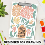 APIILVPQ Teacher Clipboard, Boho Floral Clipboards - Image 6
