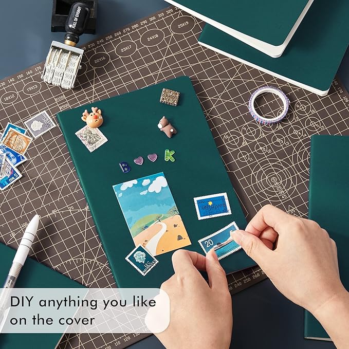 8 Pack Soft Cover Journal Bulk, Feela Notebooks College Ruled - Image 4
