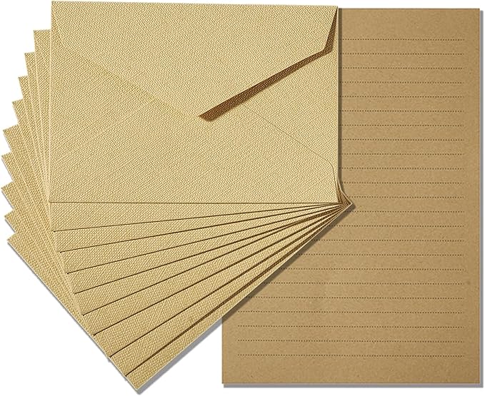Tuhangcc Stationery Writing Paper and Envelopes Set by Tuhangcc