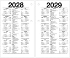 AT-A-GLANCE 2027 Desk Calendar Refill for E1700 Base, Daily Desk Pad Refill, 3.5" x 6", Standard, Loose-Leaf (E7175027)