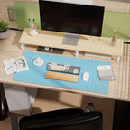 Aothia Double-Sided Desk Pad – 25.6"x13.7" Large Mouse Pad, Leather Desk Mat - Image 5