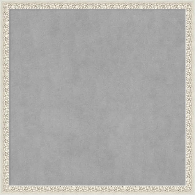 Amanti Art Silver Framed Magnetic Board 26x26 Medium Vision Board by AmantiArt