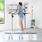 VIVO Electric 55 x 28 in Standing Desk, Memory Height Adjustment, 1B Series - Image 4