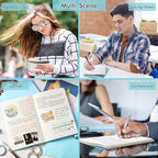8 Pack Soft Cover Journal Bulk, Feela Notebooks College Ruled - Image 7