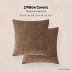 Amazon Basics Chenille Throw Pillow Covers, Home Decor Cushion Cover - Image 6