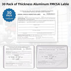 30-Pack Annual Vehicle Inspection Report Form, 3-Ply Carbonless Form and - Image 5