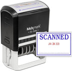 MaxMark Large Self-Inking Rubber Date Office Stamp by Maxmark