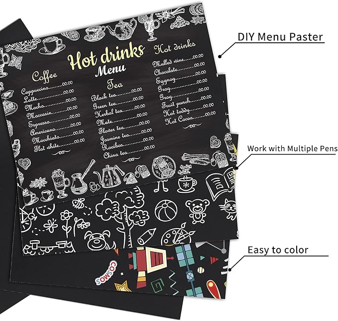 Black Cardstock - Image 4