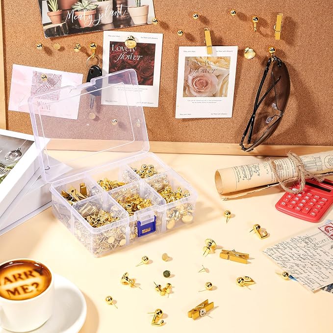 Sawysine 600 Pcs Decorative Push Pins - Image 3