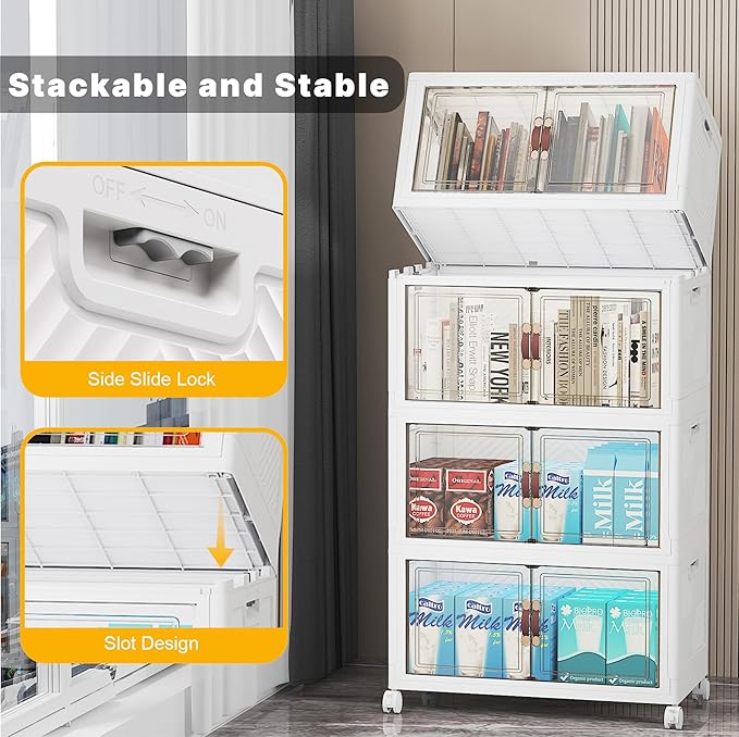 UAMFURI Extra Large Stackable Storage Bins - Image 7