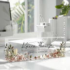 Custom Office Name Plate, Personalized Gifts - Image 2