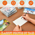 Photo Storage Box 5 x 7 Inches, 18 Inner Photo Cases - Image 4