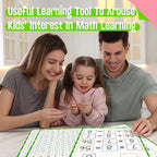 8 Packs Number Bond Whiteboards, Double Sided Dry Erase 1-12 Multiplication - Image 6
