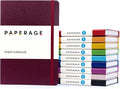 PAPERAGE Lined Journal Notebook, 10 Pack, 160 Pages, Medium 5.6 in x 8 in by PAPERAGE