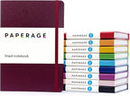 PAPERAGE Lined Journal Notebook, 10 Pack, 160 Pages, Medium 5.6 in x 8 in by PAPERAGE
