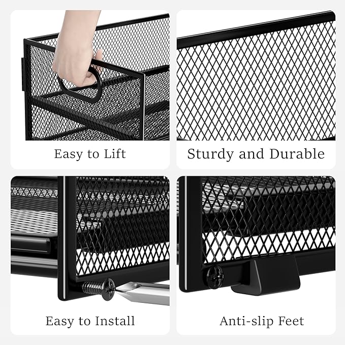Subekyu 2-Pack 6-Tier Paper Tray Organizer - Image 6