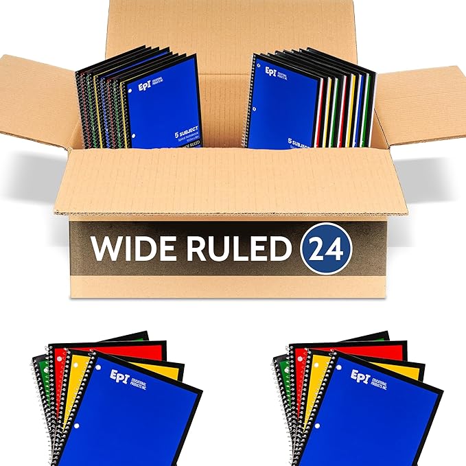 EPI Spiral Notebook | 5 Subject by EPI