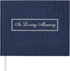 Spacobo Funeral Guest Book for Memorial Service in Loving Memory Guest Book for by Spacobo