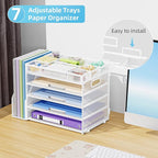 Marbrasse 5-Tier Desk Organizer - Image 4